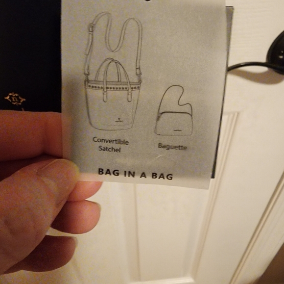 NWT Nanette Lepore Blair bag-in-bag Satchel handbag *610.2 - Picture 9 of 13